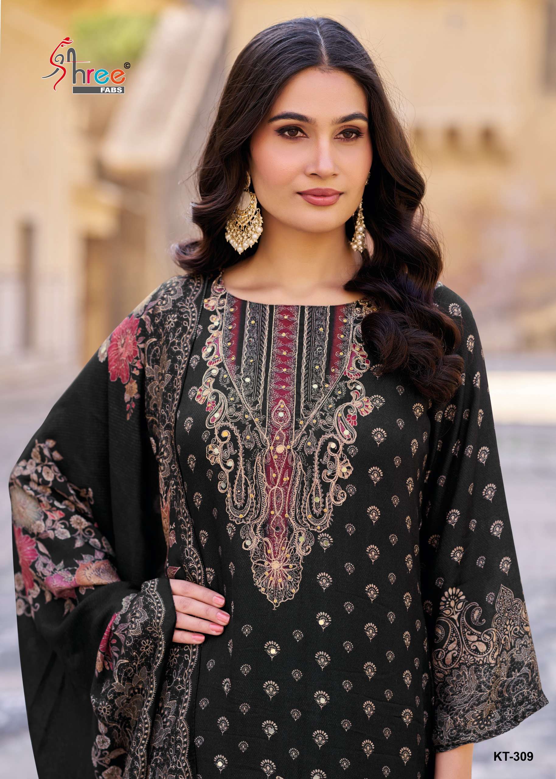 DESIGN NO. KT - 309 BY SHREE FABS